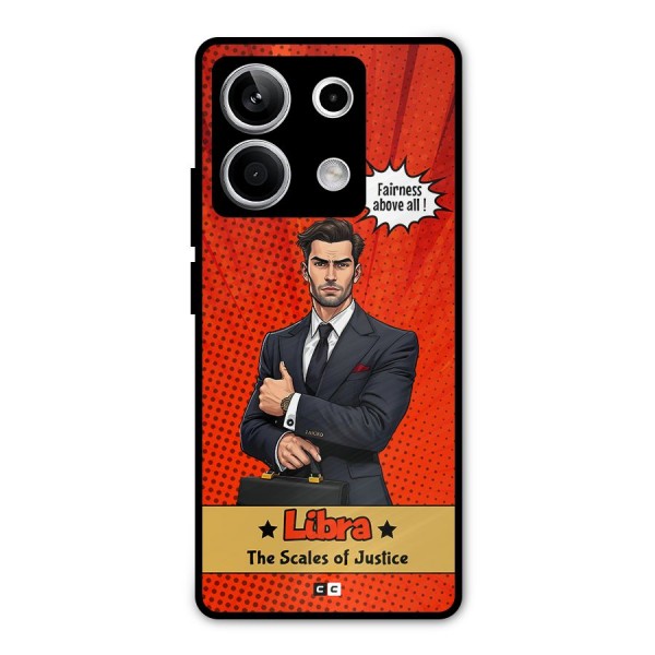 Impartial Libra Metal Back Case for Redmi Note 13 5G