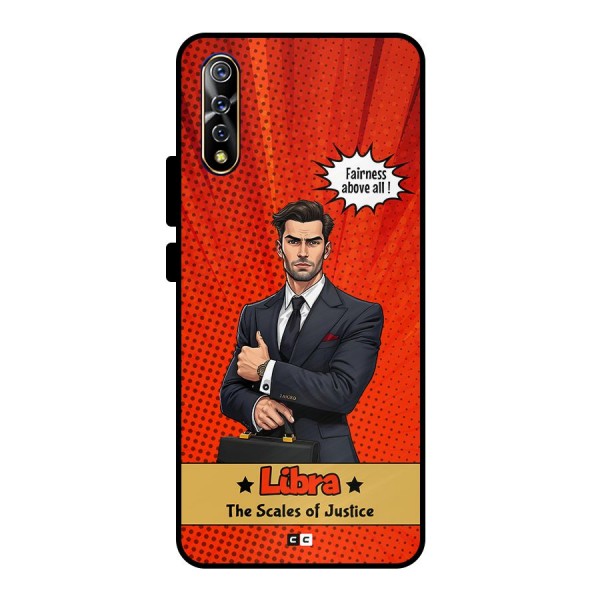 Impartial Libra Metal Back Case for Vivo S1