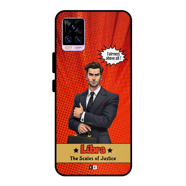 Impartial Libra Metal Back Case for Vivo V20 Pro