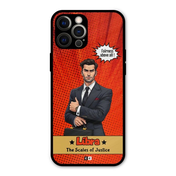 Impartial Libra Metal Back Case for iPhone 12 Pro Max