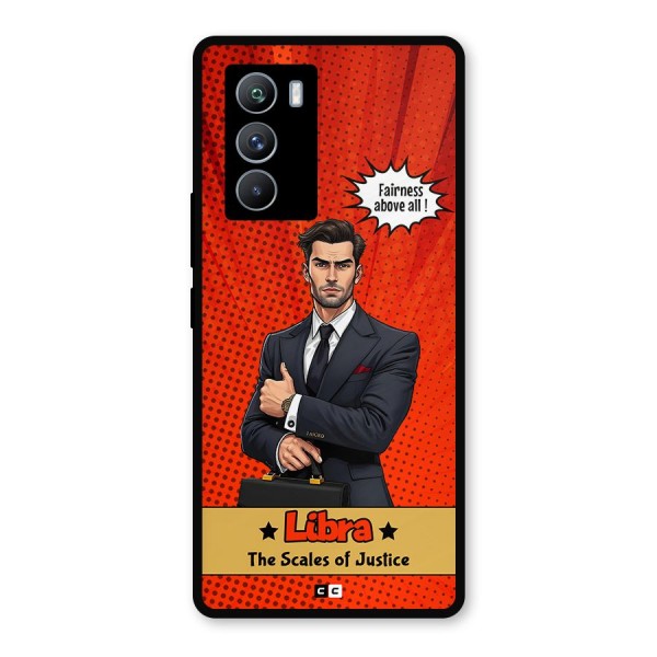 Impartial Libra Metal Back Case for iQOO 9 SE