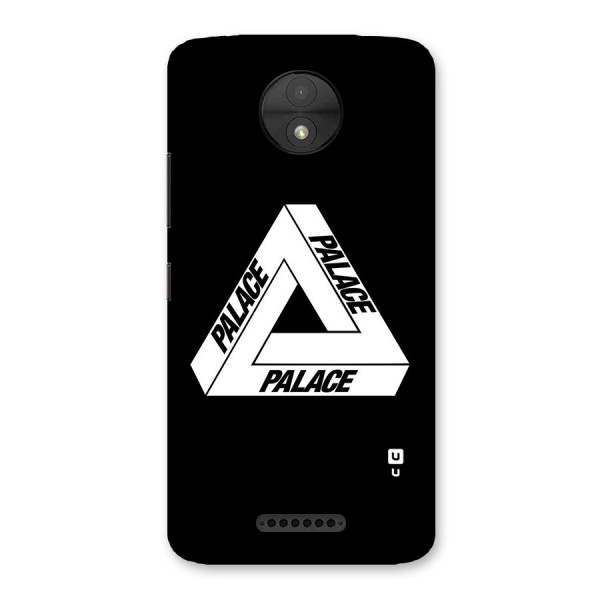 Impossible Triangle Palace Back Case for Moto C