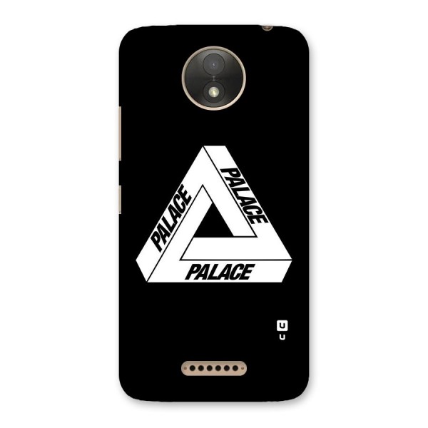 Impossible Triangle Palace Back Case for Moto C Plus