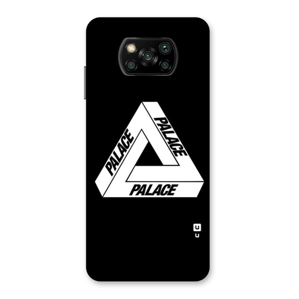 Impossible Triangle Palace Back Case for Poco X3