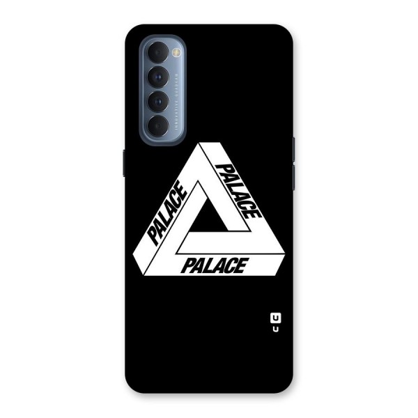 Impossible Triangle Palace Back Case for Reno4 Pro