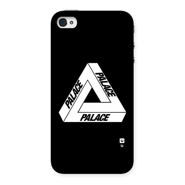 Impossible Triangle Palace Back Case for iPhone 4 4s