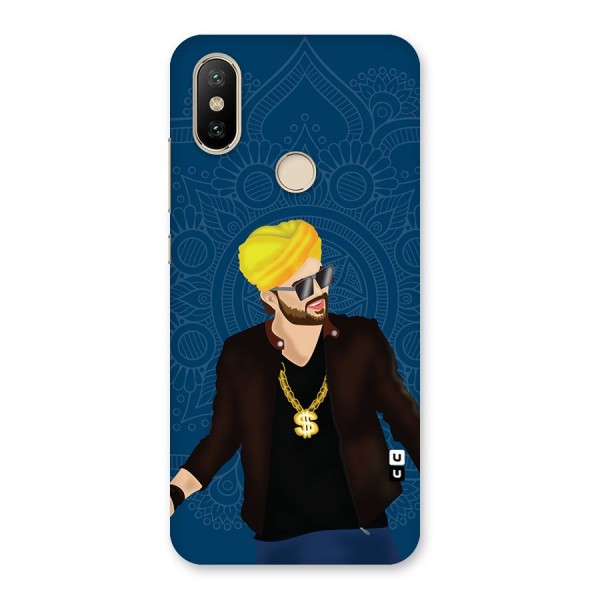 Indie Pop Illustration Back Case for Mi A2