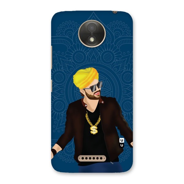 Indie Pop Illustration Back Case for Moto C Plus