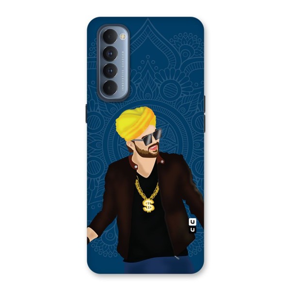 Indie Pop Illustration Back Case for Oppo Reno4 Pro