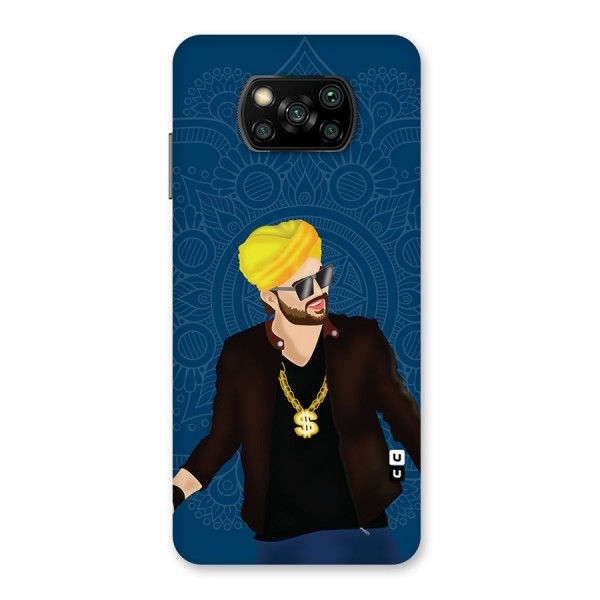 Indie Pop Illustration Back Case for Poco X3