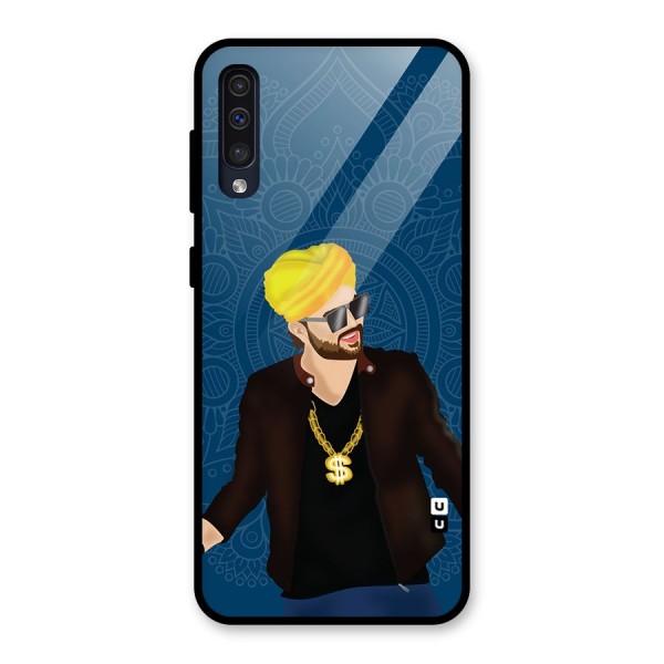 Indie Pop Illustration Glass Back Case for Galaxy A50s