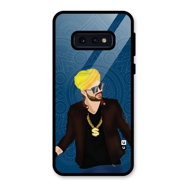 Indie Pop Illustration Glass Back Case for Galaxy S10e