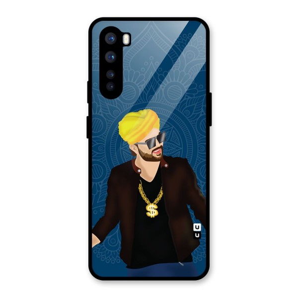 Indie Pop Illustration Glass Back Case for OnePlus Nord