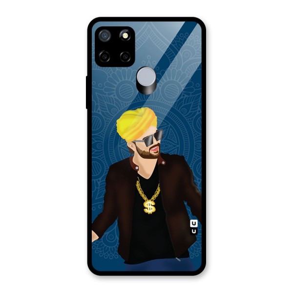 Indie Pop Illustration Glass Back Case for Realme C12