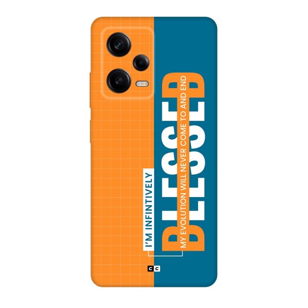 Infinite Blessed Back Case for Redmi Note 12 Pro