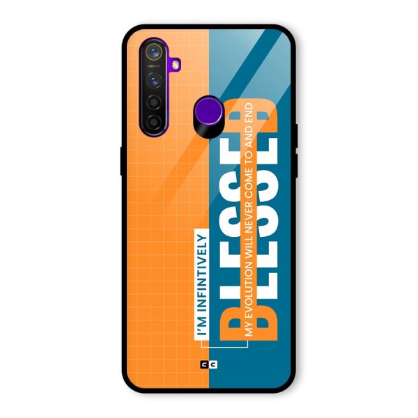 Infinite Blessed Glass Back Case for Realme 5 Pro