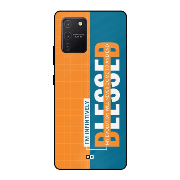 Infinite Blessed Metal Back Case for Galaxy S10 Lite