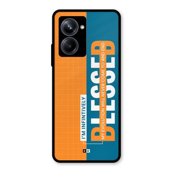 Infinite Blessed Metal Back Case for Realme 10 Pro