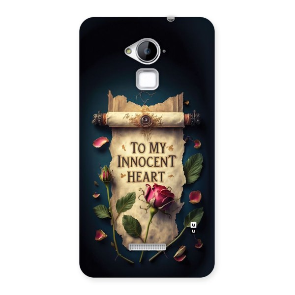 Innocence Of Heart Back Case for Coolpad Note 3