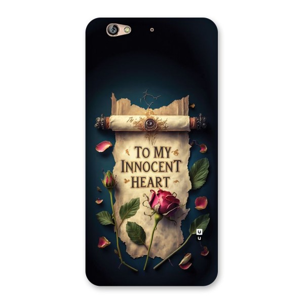 Innocence Of Heart Back Case for Gionee S6