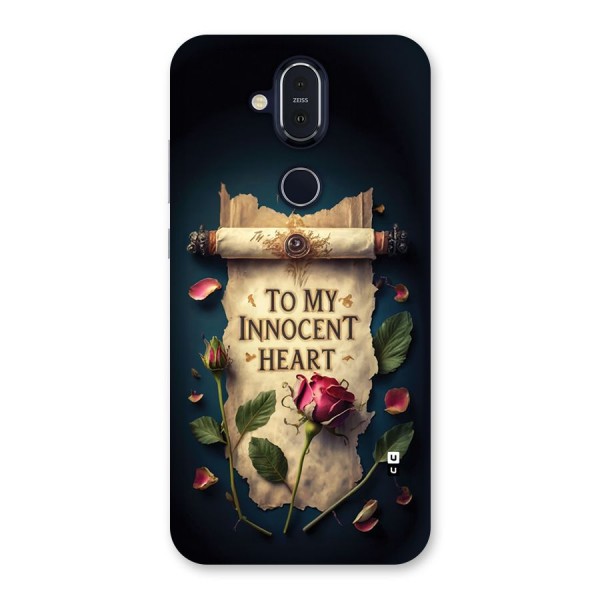 Innocence Of Heart Back Case for Nokia 8.1