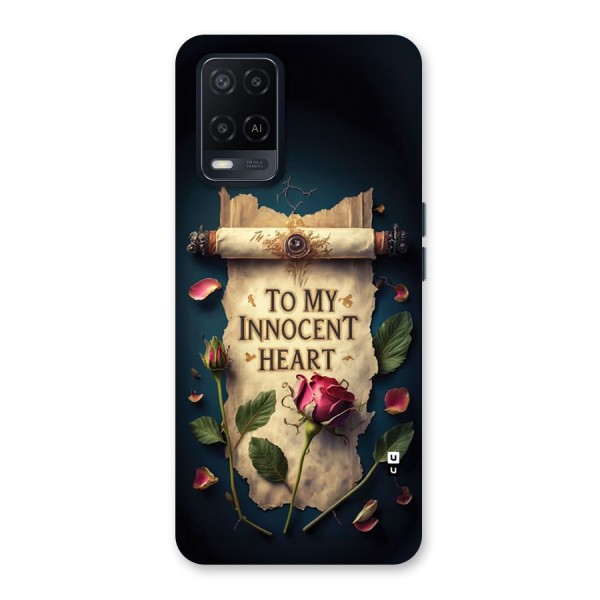 Innocence Of Heart Back Case for Oppo A54