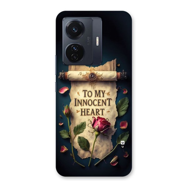 Innocence Of Heart Back Case for Vivo iQOO Z6 Pro