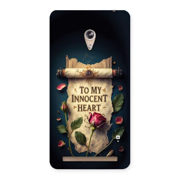 Innocence Of Heart Back Case for Zenfone 6