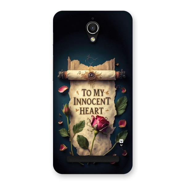 Innocence Of Heart Back Case for Zenfone Go