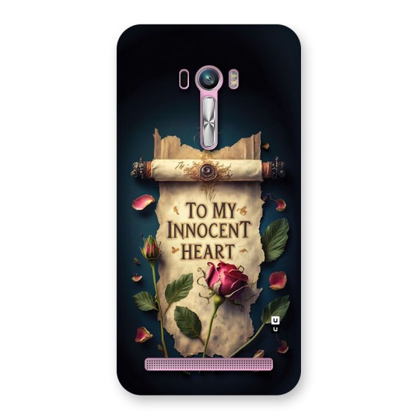 Innocence Of Heart Back Case for Zenfone Selfie