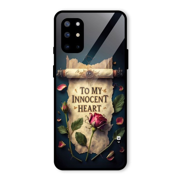 Innocence Of Heart Glass Back Case for OnePlus 8T