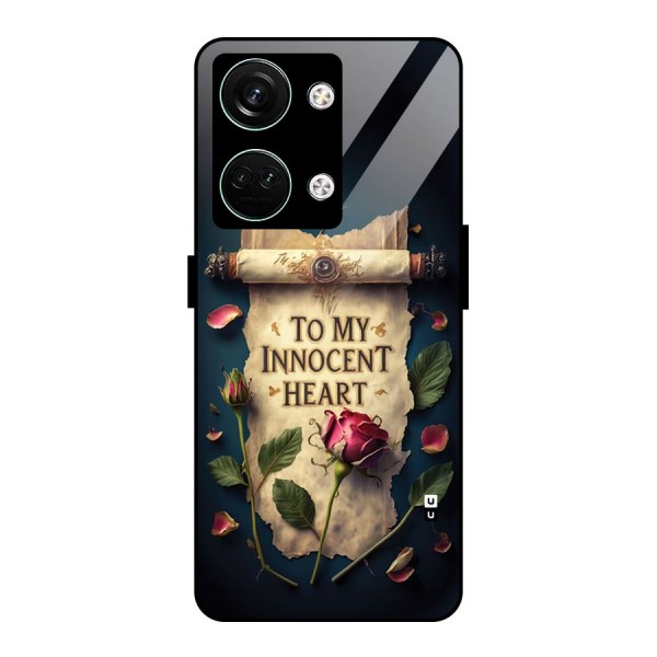 Innocence Of Heart Glass Back Case for Oneplus Nord 3