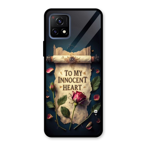 Innocence Of Heart Glass Back Case for Vivo Y72 5G