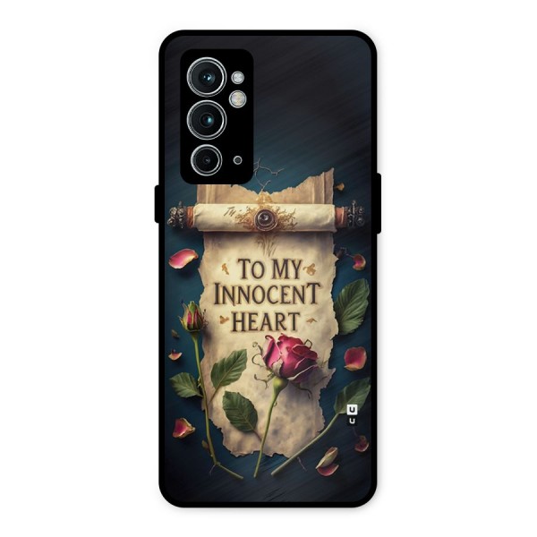 Innocence Of Heart Metal Back Case for OnePlus 9RT 5G