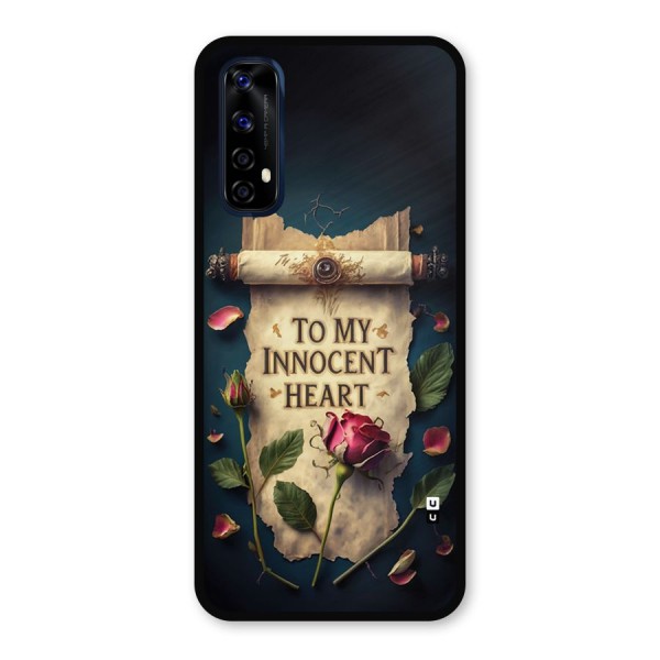 Innocence Of Heart Metal Back Case for Realme 7