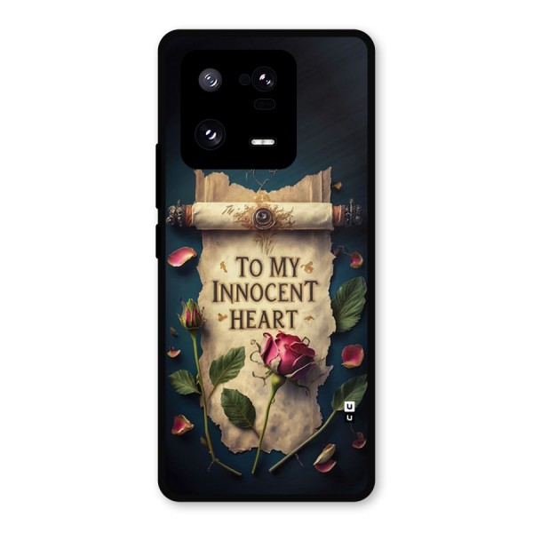 Innocence Of Heart Metal Back Case for Xiaomi 13 Pro