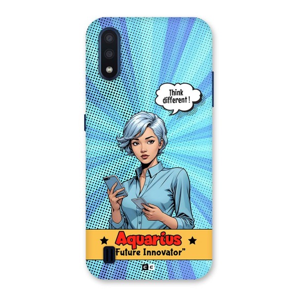 Innovative Aquarius Back Case for Galaxy M01