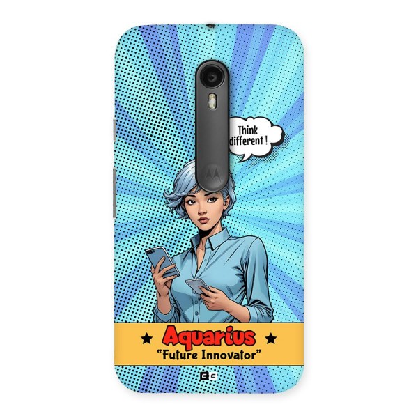 Innovative Aquarius Back Case for Moto G3