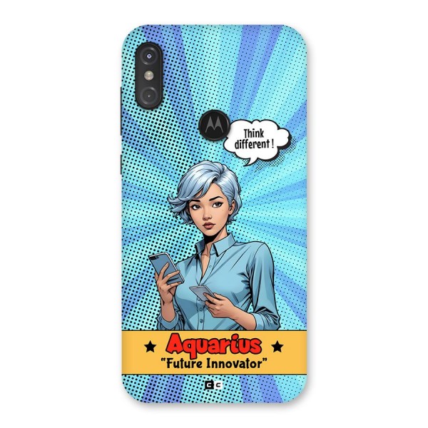 Innovative Aquarius Back Case for Motorola One Power