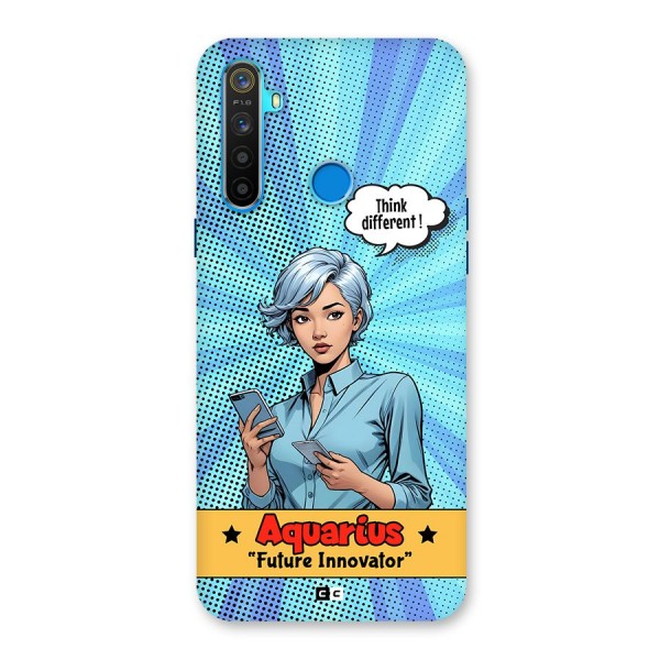 Innovative Aquarius Back Case for Realme 5s