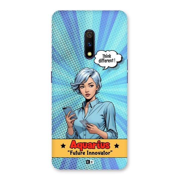 Innovative Aquarius Back Case for Realme X