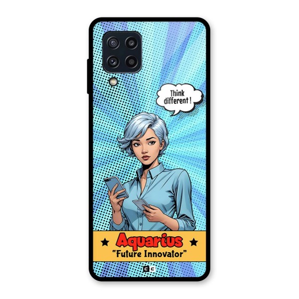 Innovative Aquarius Glass Back Case for Galaxy M32