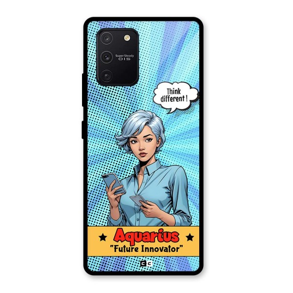 Innovative Aquarius Glass Back Case for Galaxy S10 Lite