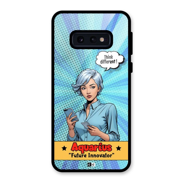 Innovative Aquarius Glass Back Case for Galaxy S10e