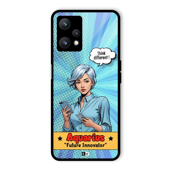 Innovative Aquarius Glass Back Case for Realme 9 Pro 5G