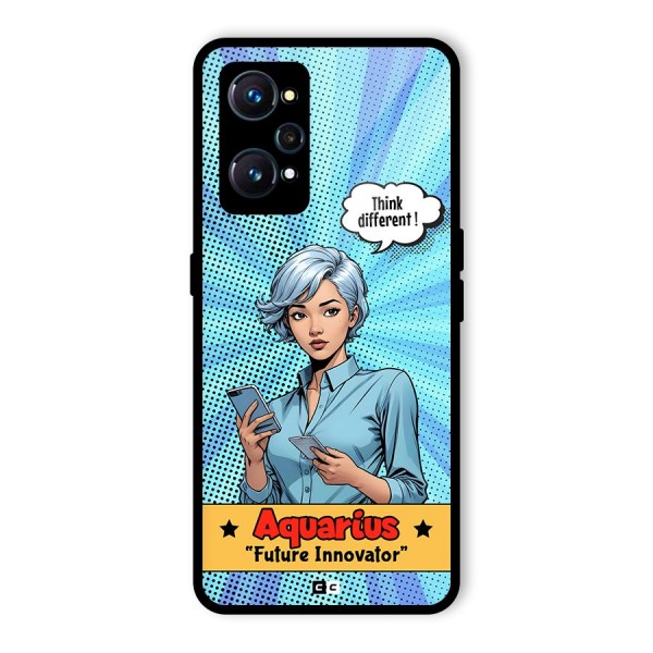 Innovative Aquarius Glass Back Case for Realme GT 2