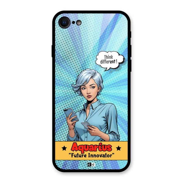 Innovative Aquarius Glass Back Case for iPhone SE 2020