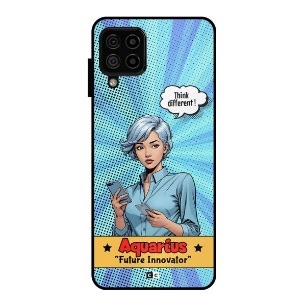 Innovative Aquarius Metal Back Case for Galaxy A22 4G