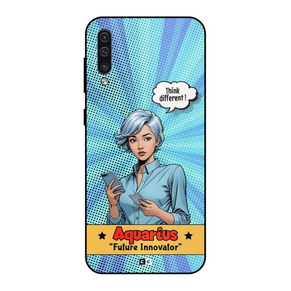 Innovative Aquarius Metal Back Case for Galaxy A50