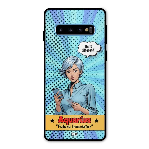 Innovative Aquarius Metal Back Case for Galaxy S10